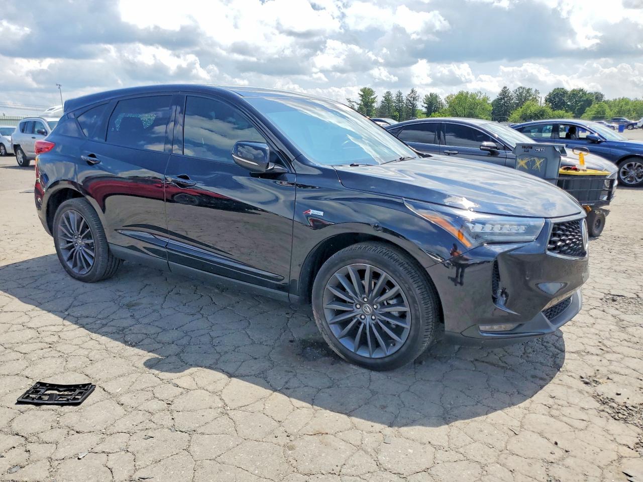 2023 Acura Rdx A-spec Advance Black vin: 5J8TC2H80PL009317