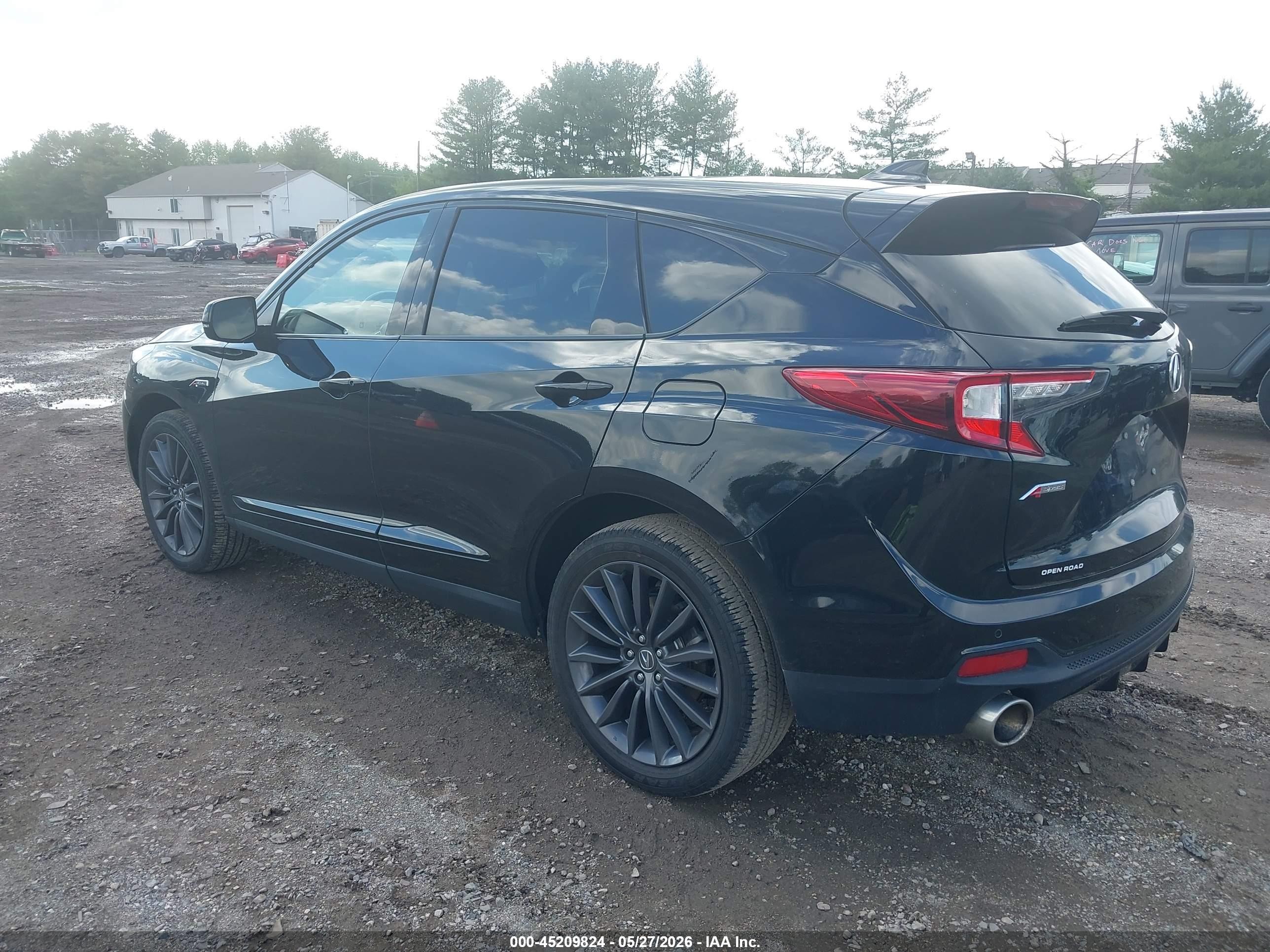 2024 Acura Rdx A-spec Advance Package Black vin: 5J8TC2H80RL022393