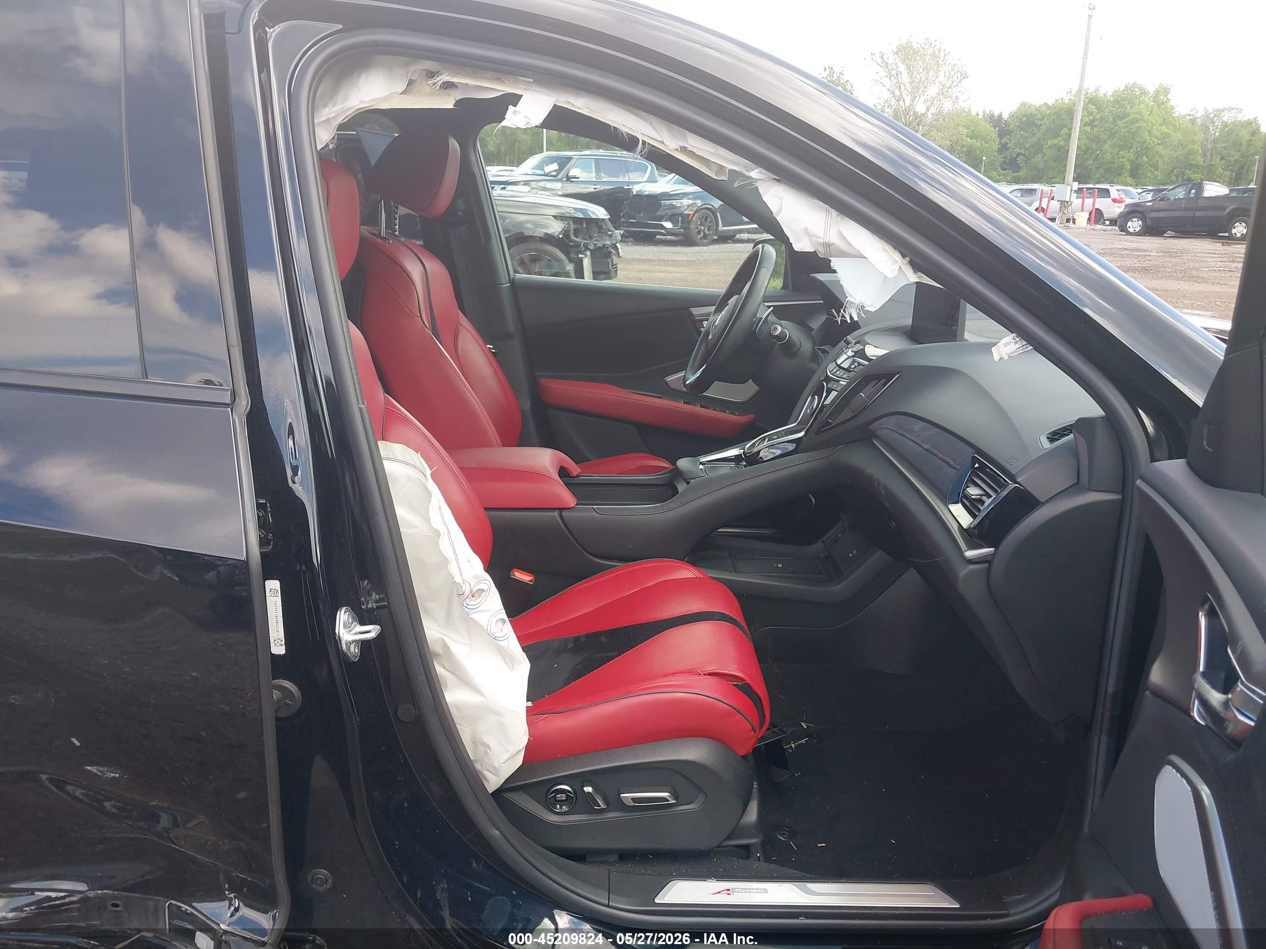 2024 Acura Rdx A-spec Advance Package Black vin: 5J8TC2H80RL022393