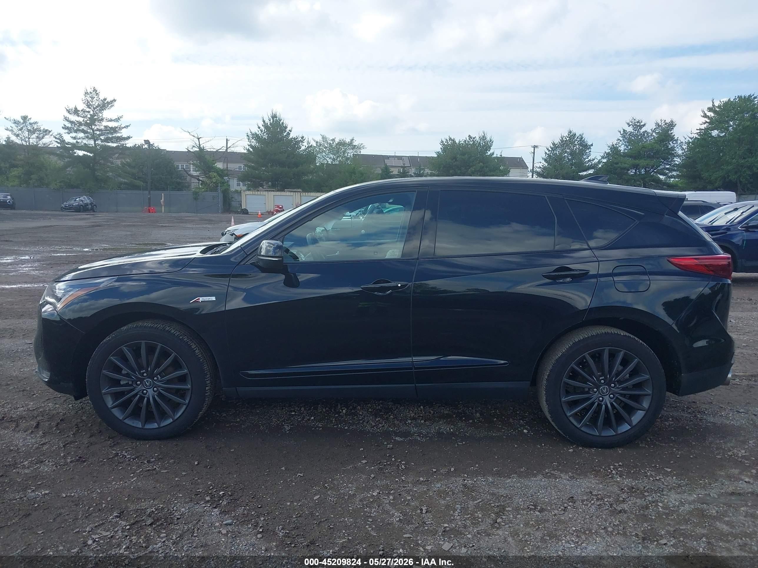 2024 Acura Rdx A-spec Advance Package Black vin: 5J8TC2H80RL022393