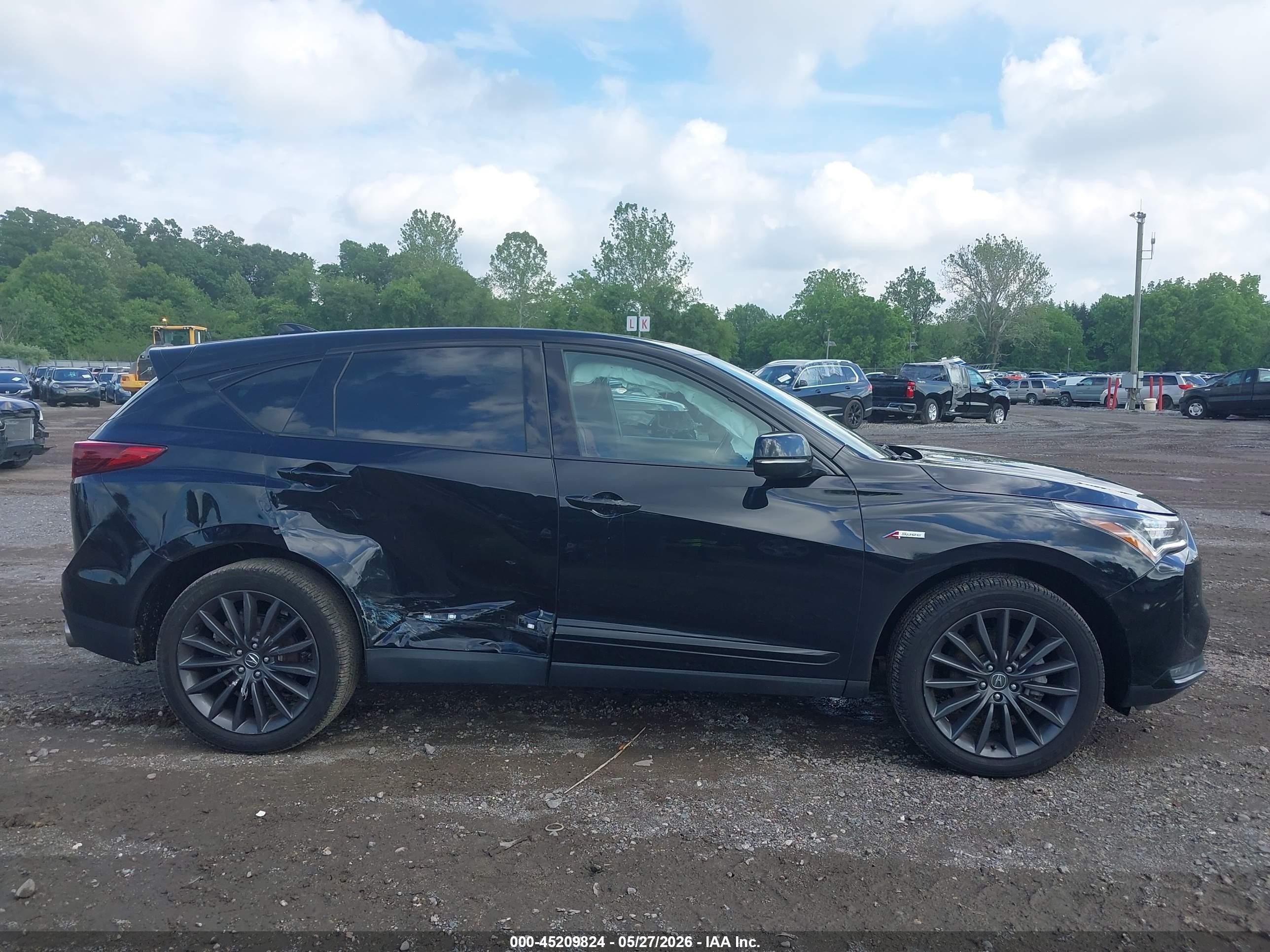 2024 Acura Rdx A-spec Advance Package Black vin: 5J8TC2H80RL022393