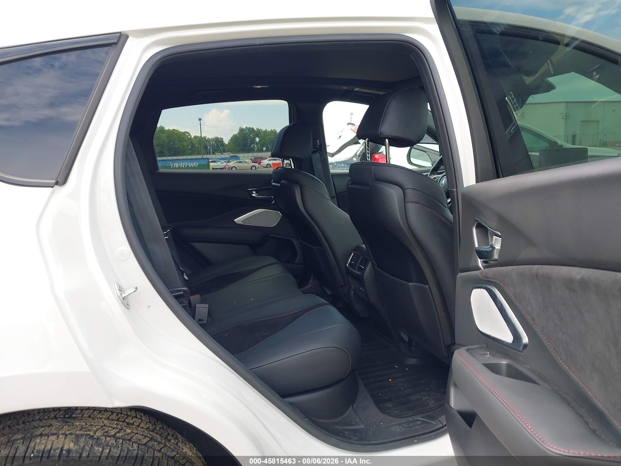 2023 Acura Rdx A-spec Advance Package White vin: 5J8TC2H81PL011951