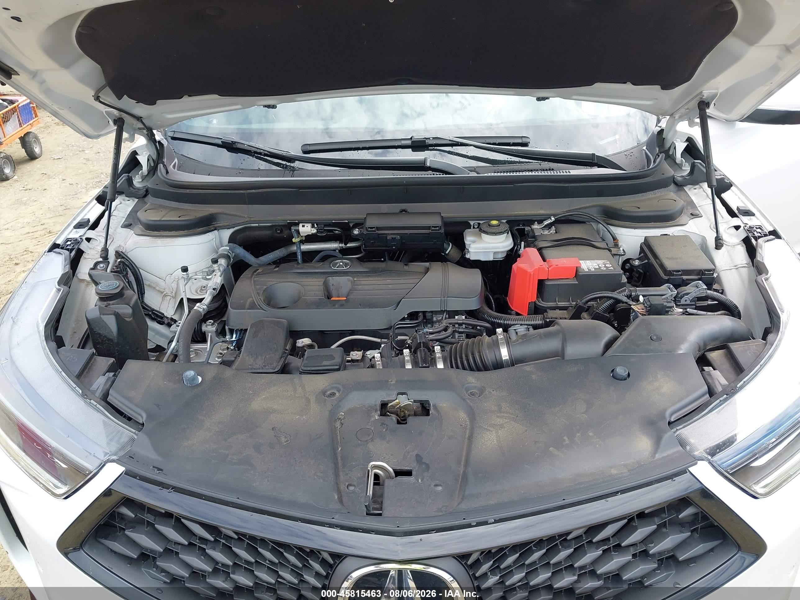 2023 Acura Rdx A-spec Advance Package White vin: 5J8TC2H81PL011951