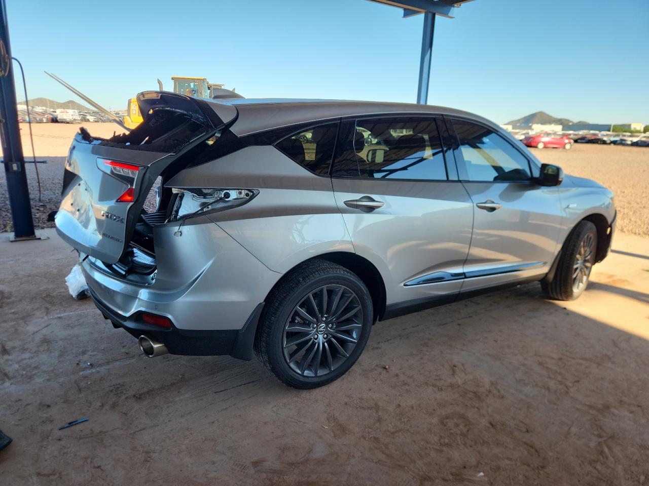 2024 Acura Rdx A-spec Advance Silver vin: 5J8TC2H81RL002623