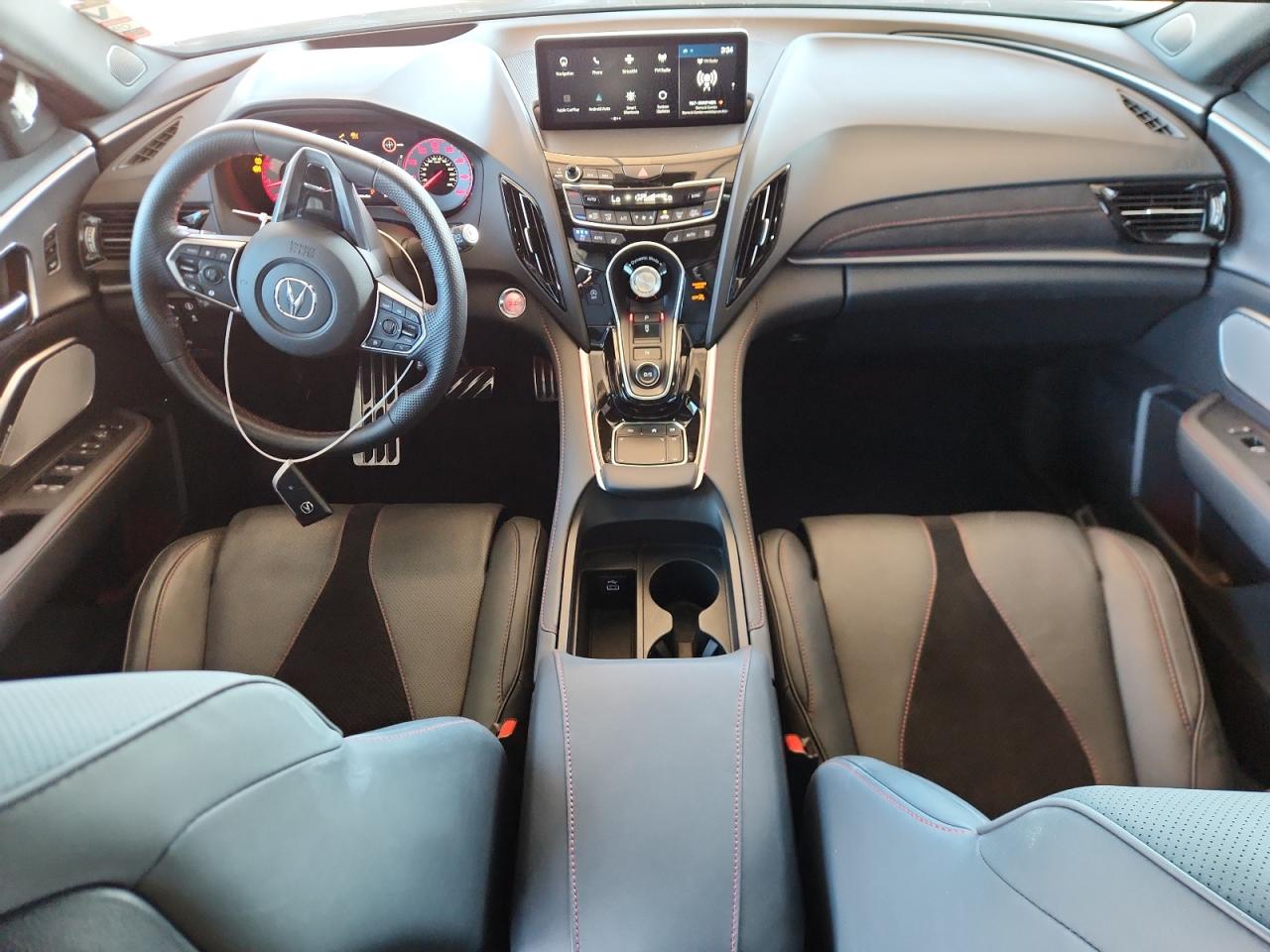 2024 Acura Rdx A-spec Advance Silver vin: 5J8TC2H81RL002623