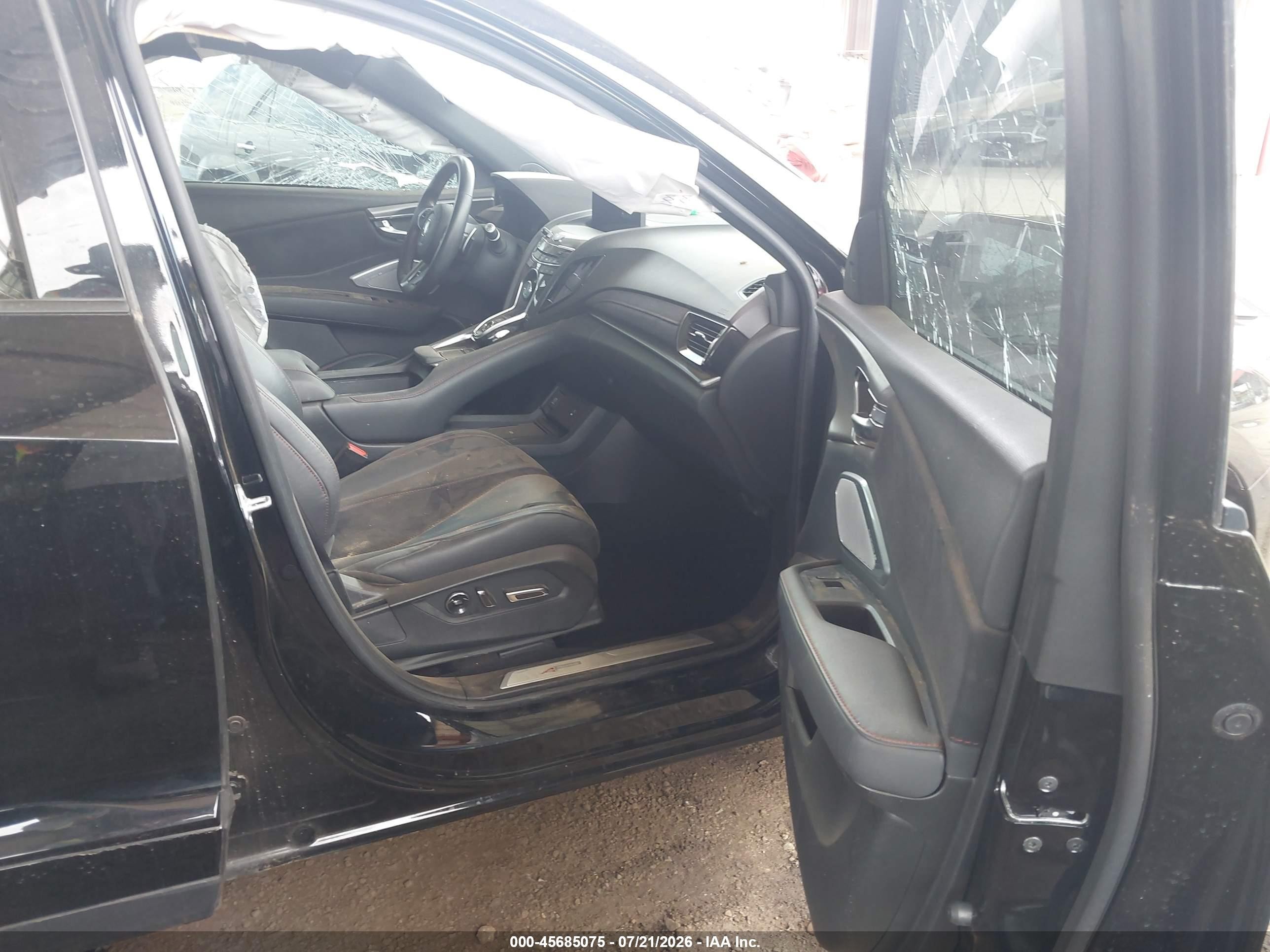 2023 Acura Rdx A-spec Advance Package Black vin: 5J8TC2H83PL009733