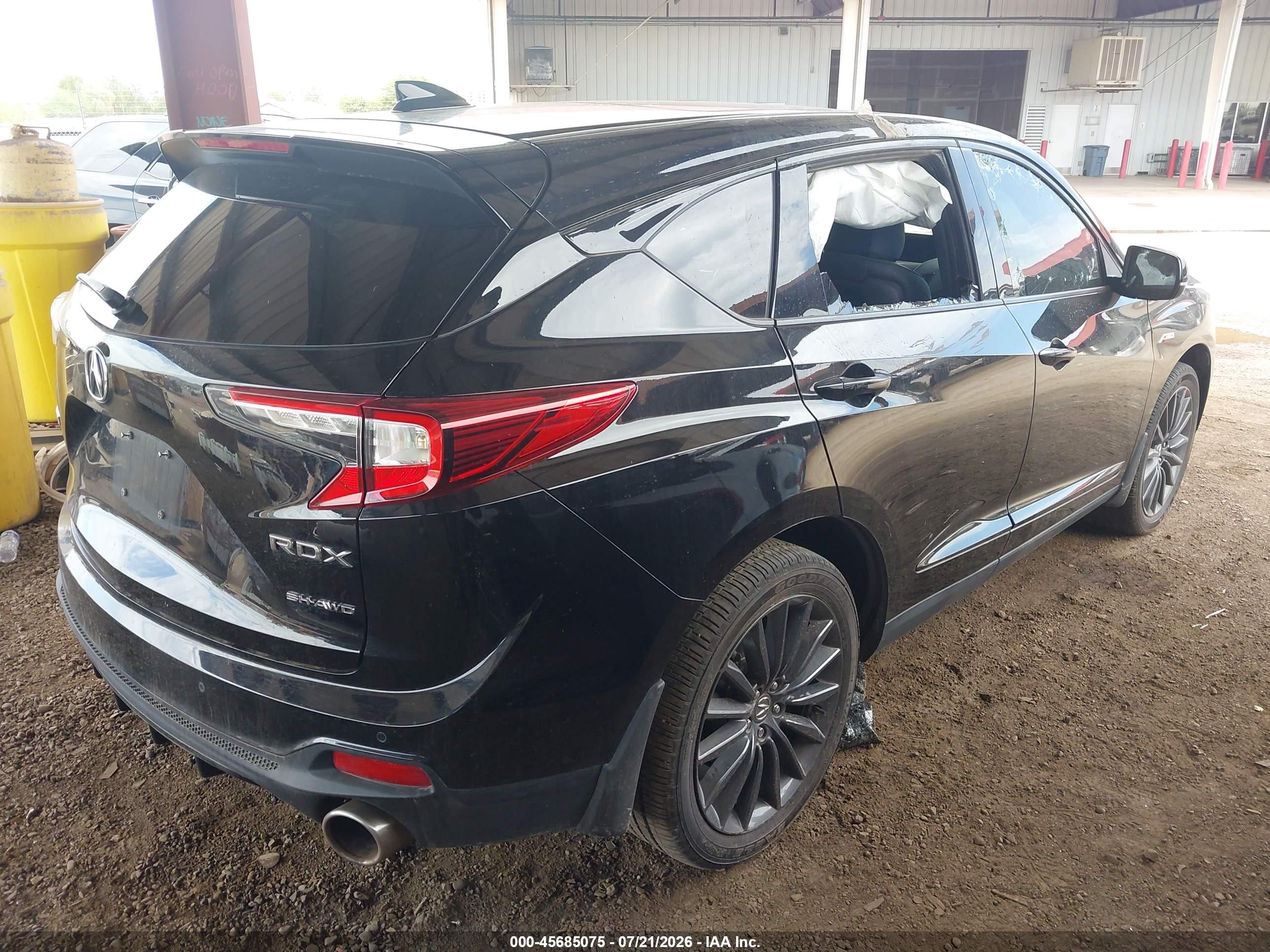 2023 Acura Rdx A-spec Advance Package Black vin: 5J8TC2H83PL009733