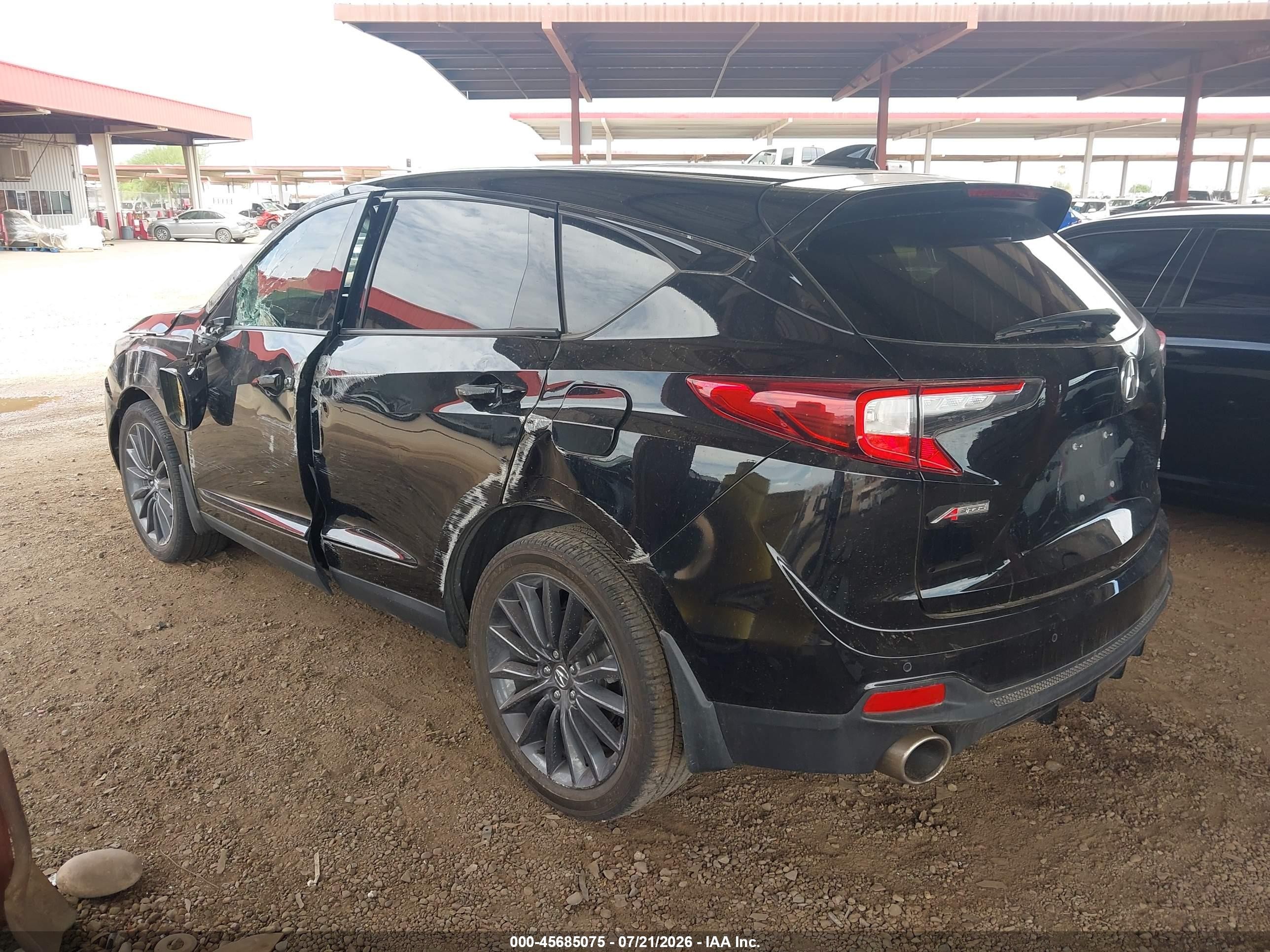 2023 Acura Rdx A-spec Advance Package Black vin: 5J8TC2H83PL009733