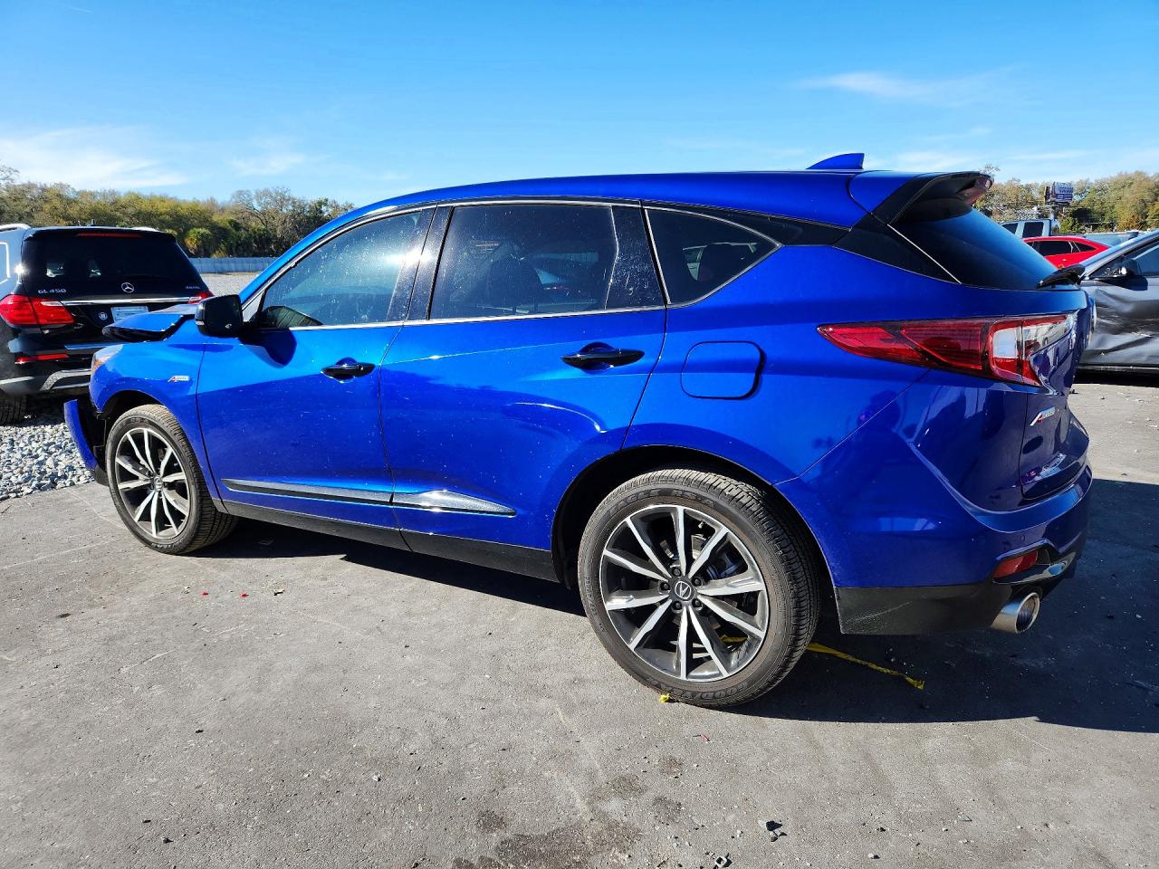 2025 Acura Rdx A-spec Advance Синий vin: 5J8TC2H83SL000359