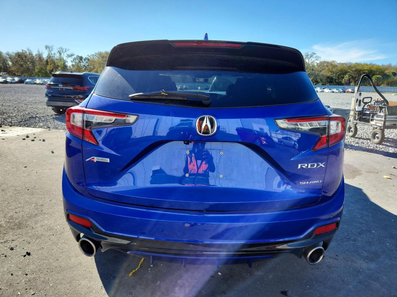 2025 Acura Rdx A-spec Advance Синий vin: 5J8TC2H83SL000359