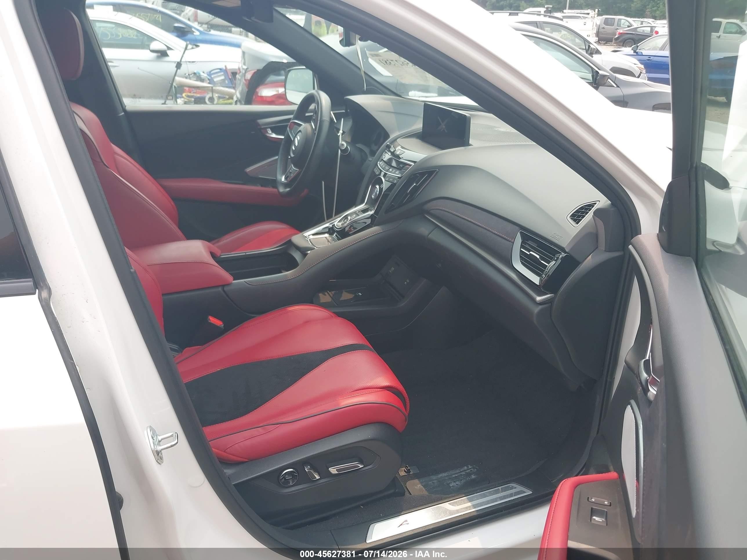 2024 Acura Rdx A-spec Advance Package White vin: 5J8TC2H88RL003588