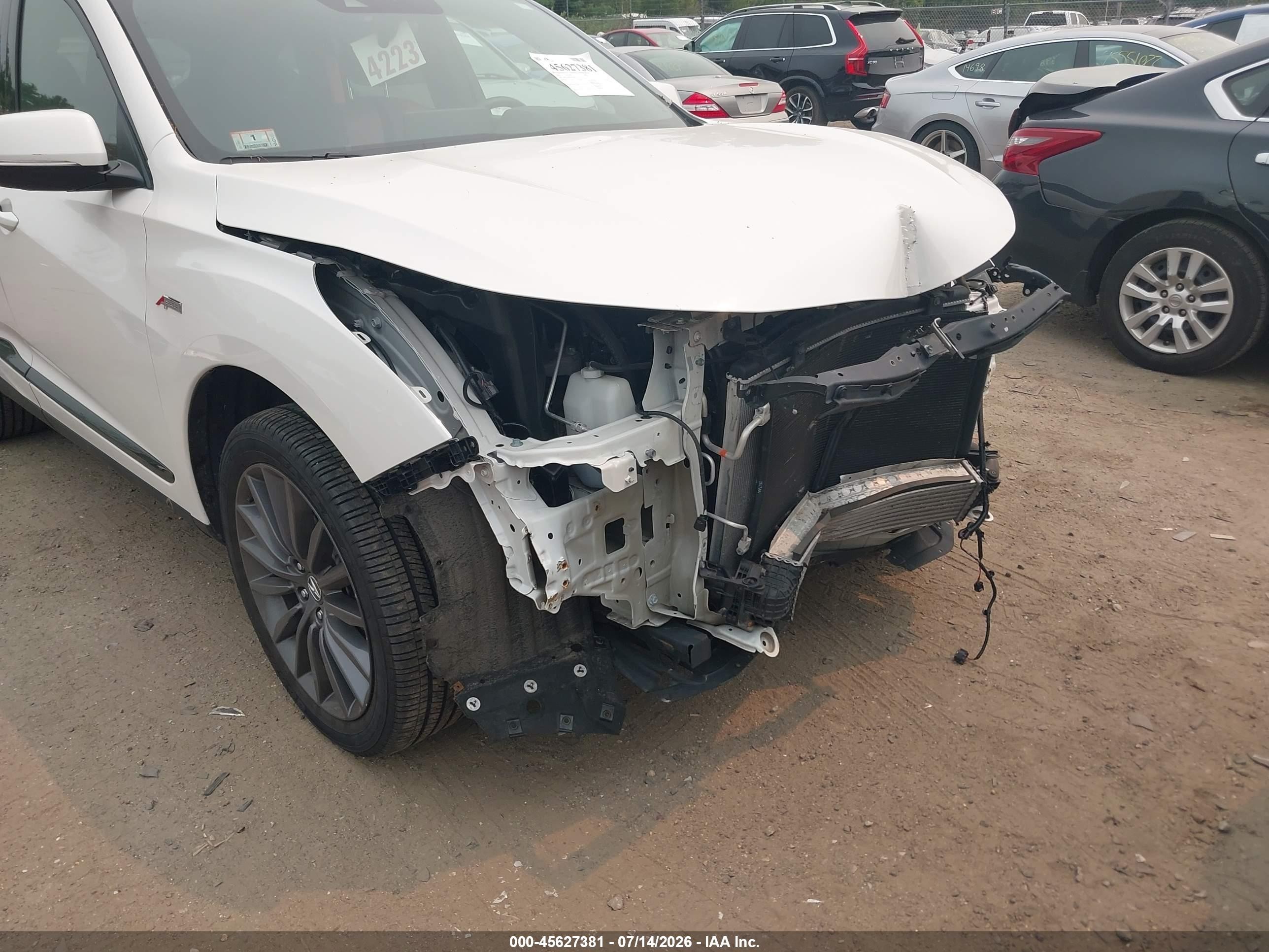 2024 Acura Rdx A-spec Advance Package White vin: 5J8TC2H88RL003588