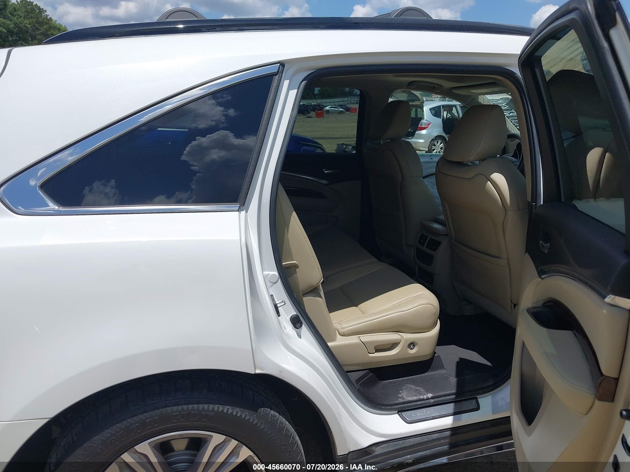 2020 Acura Mdx Standard White vin: 5J8YD3H33LL016348