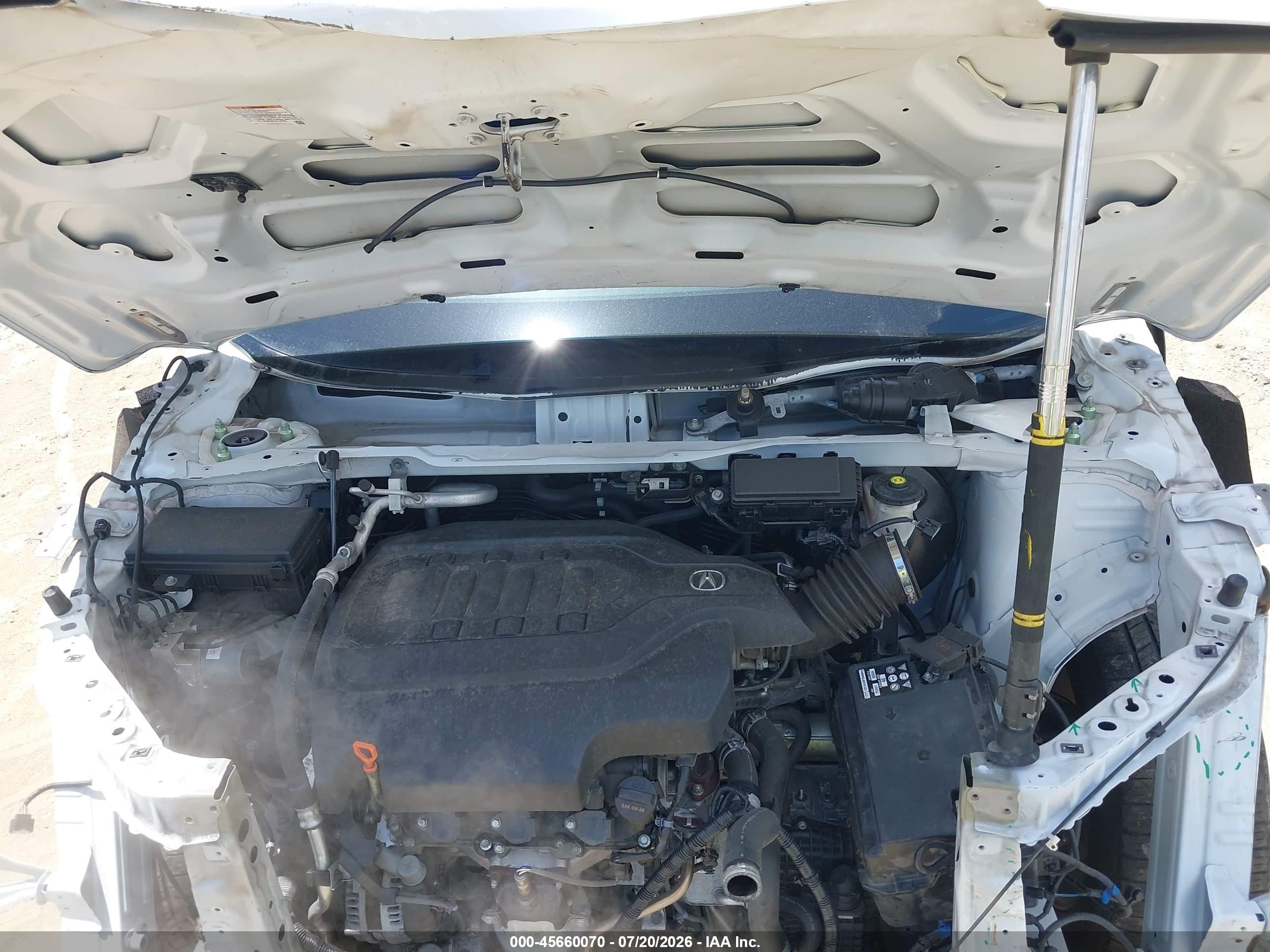 2020 Acura Mdx Standard White vin: 5J8YD3H33LL016348