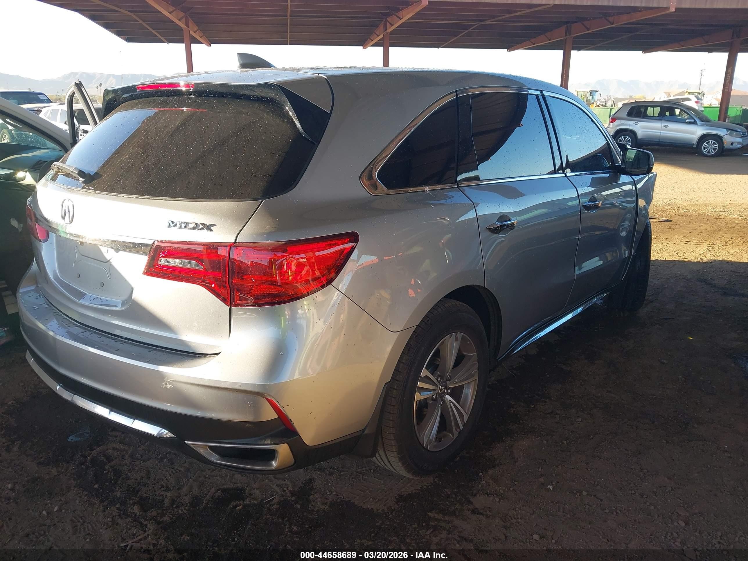 2019 Acura Mdx Standard Silver vin: 5J8YD3H34KL008306