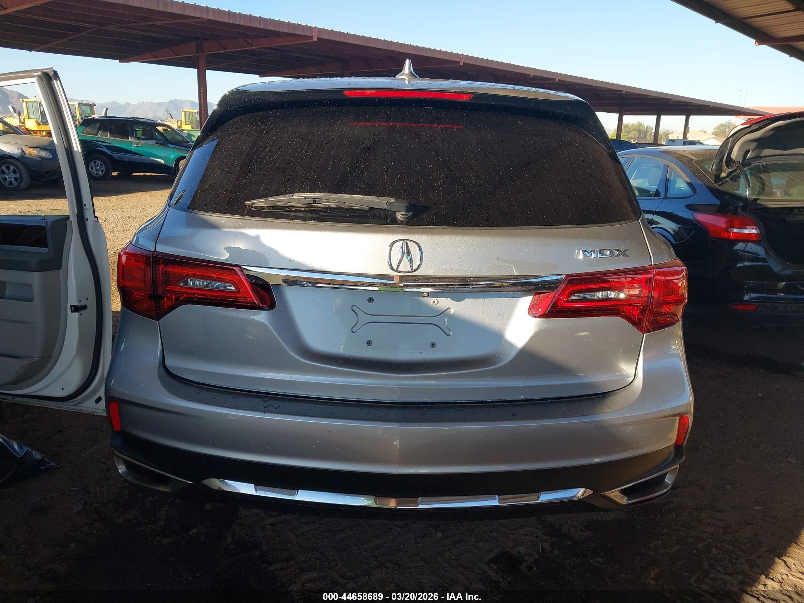 2019 Acura Mdx Standard Silver vin: 5J8YD3H34KL008306