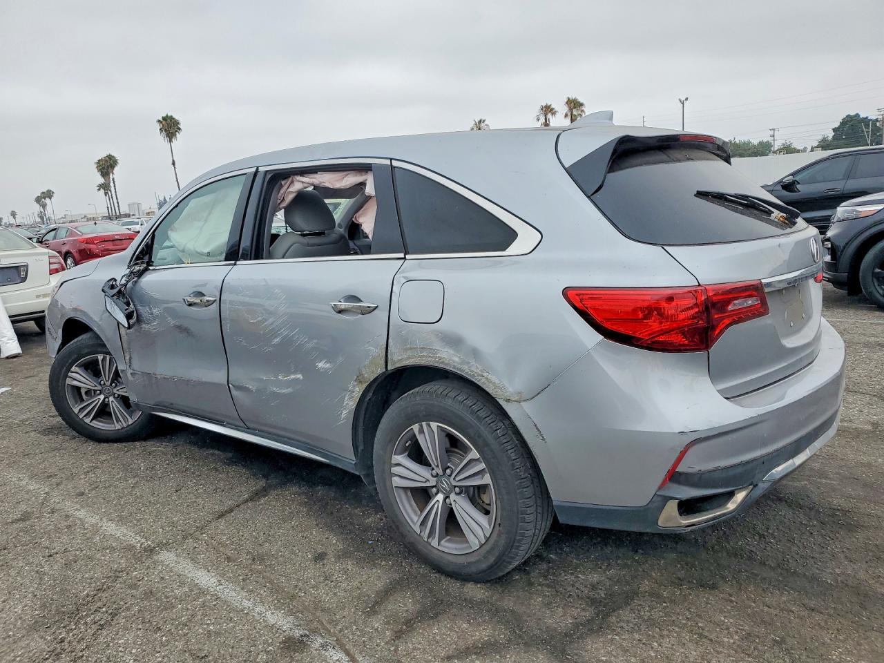 2020 Acura Mdx Silver vin: 5J8YD3H37LL009239