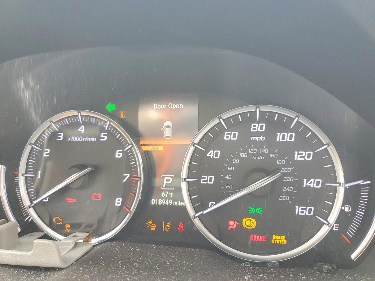 2020 Acura Mdx Silver vin: 5J8YD3H37LL009239