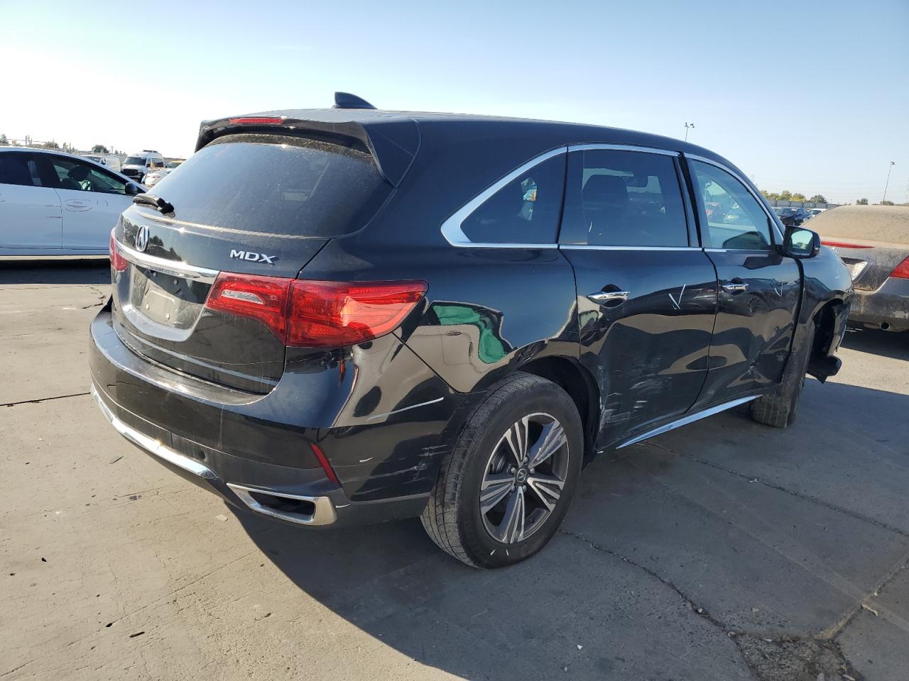 2018 Acura Mdx Черный vin: 5J8YD3H39JL007182