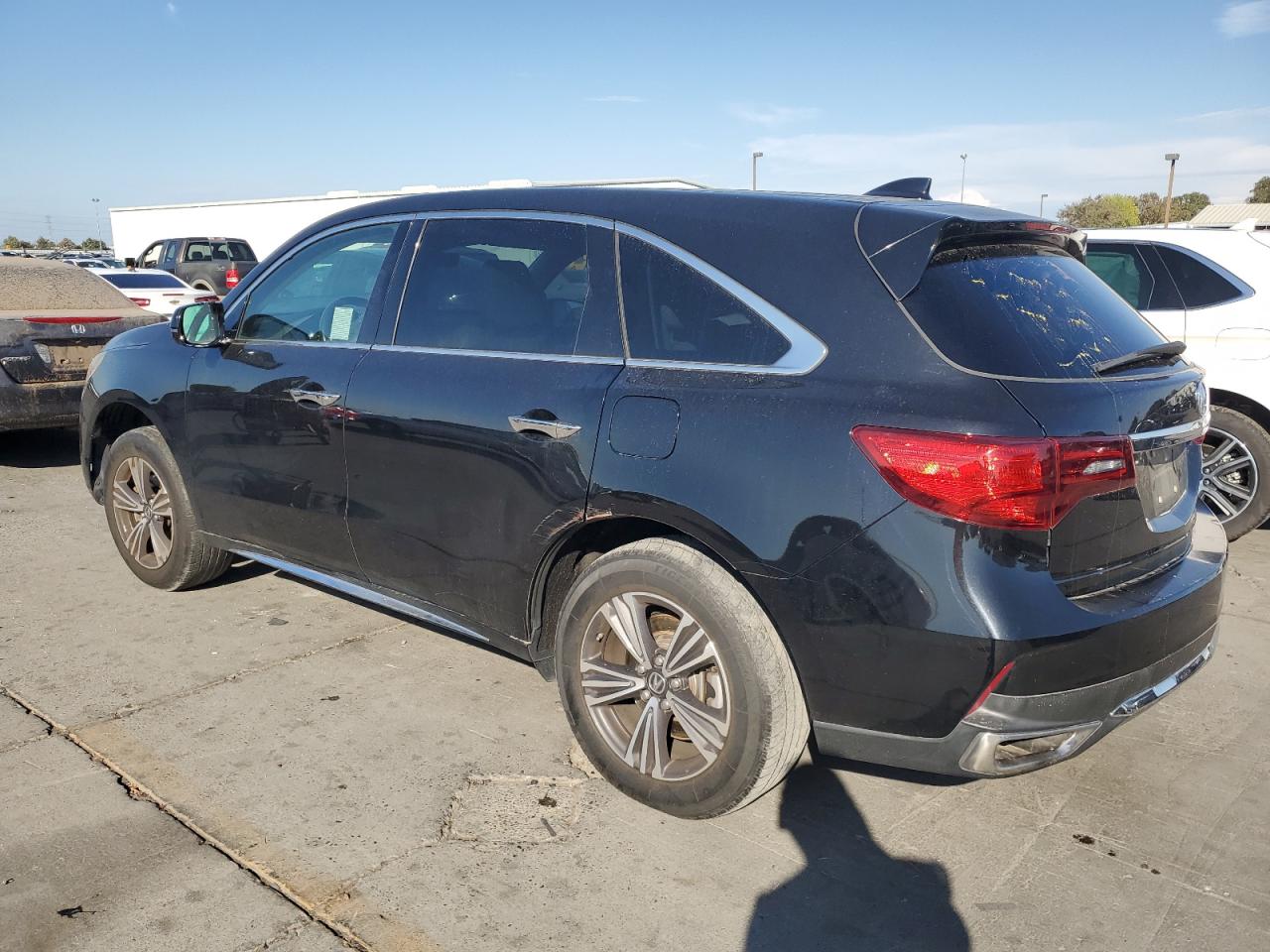 2018 Acura Mdx Черный vin: 5J8YD3H39JL007182