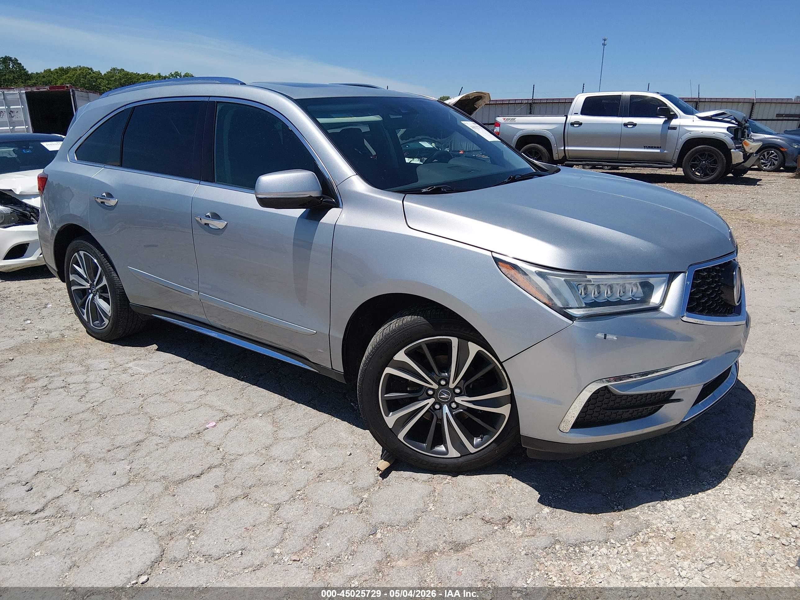 2020 Acura Mdx Technology Package Silver vin: 5J8YD3H53LL000152