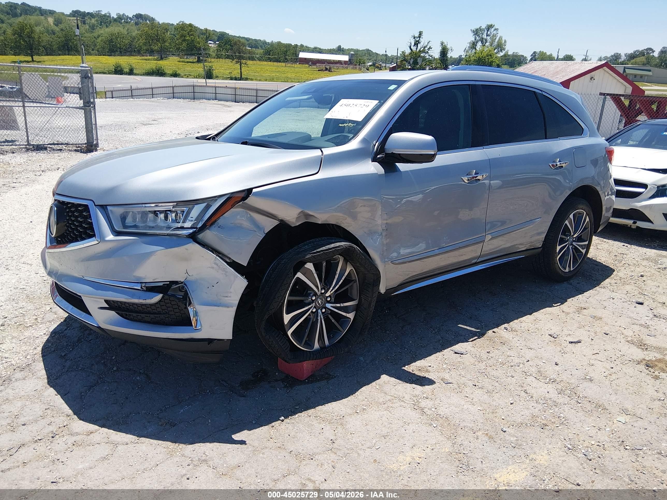 2020 Acura Mdx Technology Package Silver vin: 5J8YD3H53LL000152