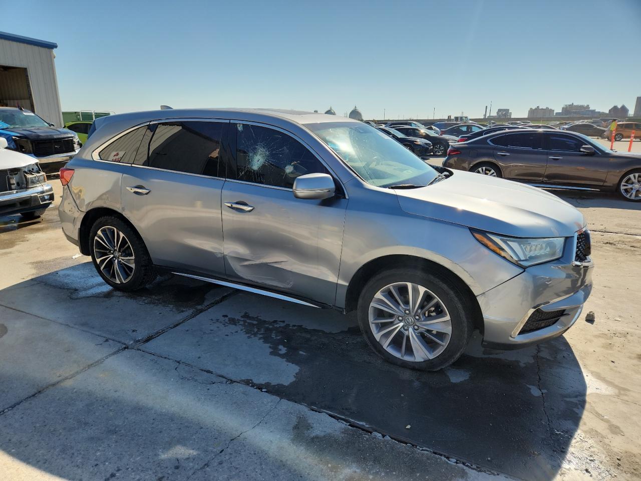2020 Acura Mdx Technology Silver vin: 5J8YD3H54LL012181