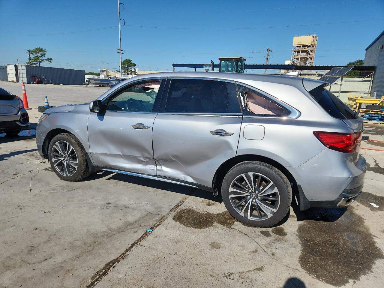 2020 Acura Mdx Technology Silver vin: 5J8YD3H54LL012181