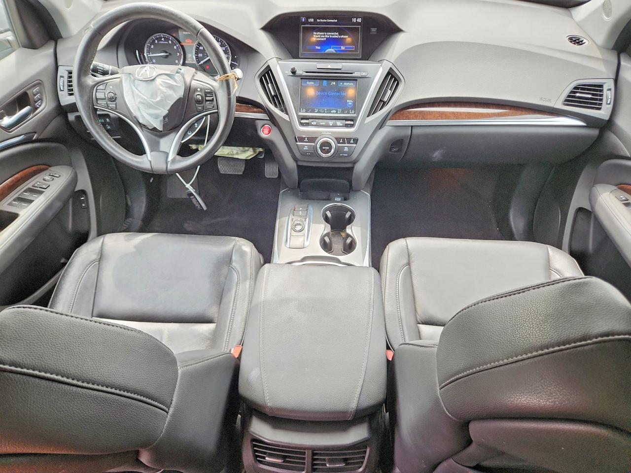 2017 Acura Mdx Silver vin: 5J8YD4H33HL005136