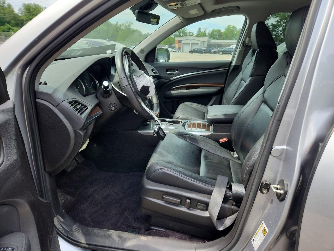 2017 Acura Mdx Silver vin: 5J8YD4H33HL005136