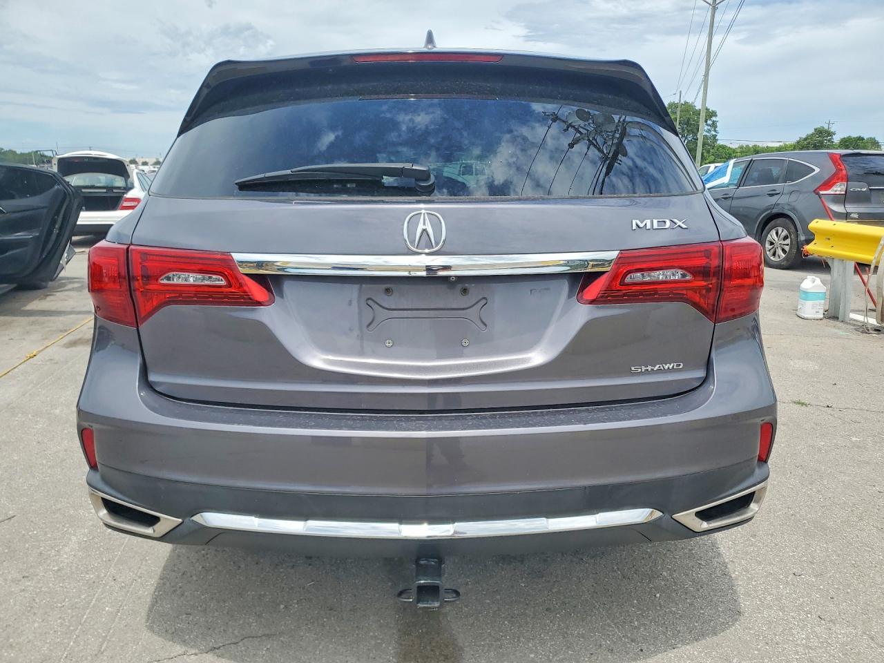 2020 Acura Mdx Gray vin: 5J8YD4H33LL041174