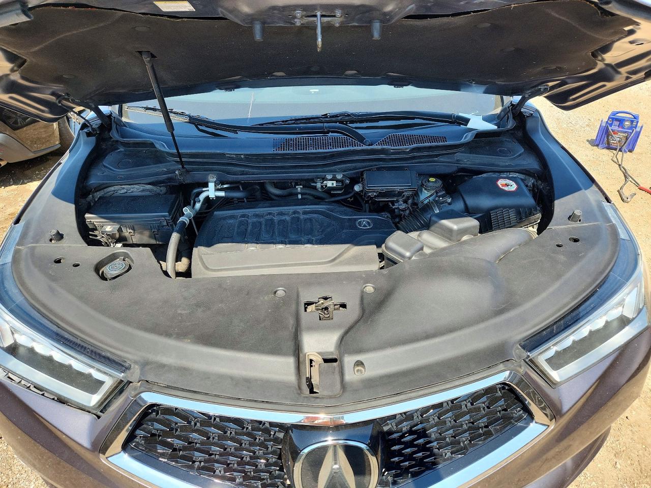 2018 Acura Mdx Gray vin: 5J8YD4H34JL007306