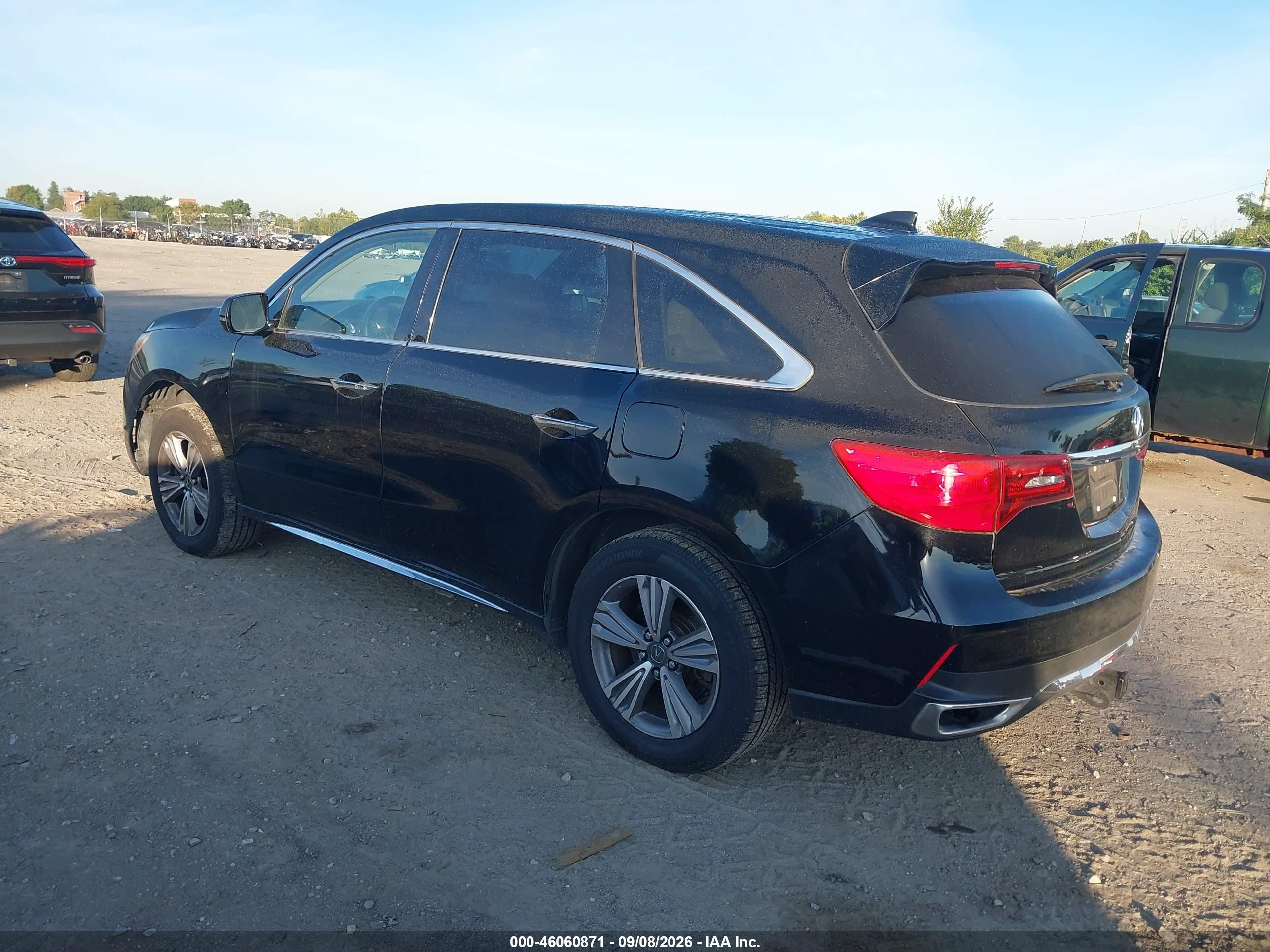 2020 Acura Mdx Standard Black vin: 5J8YD4H34LL018051