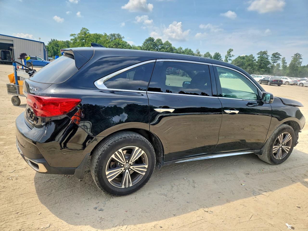 2018 Acura Mdx Черный vin: 5J8YD4H39JL013408