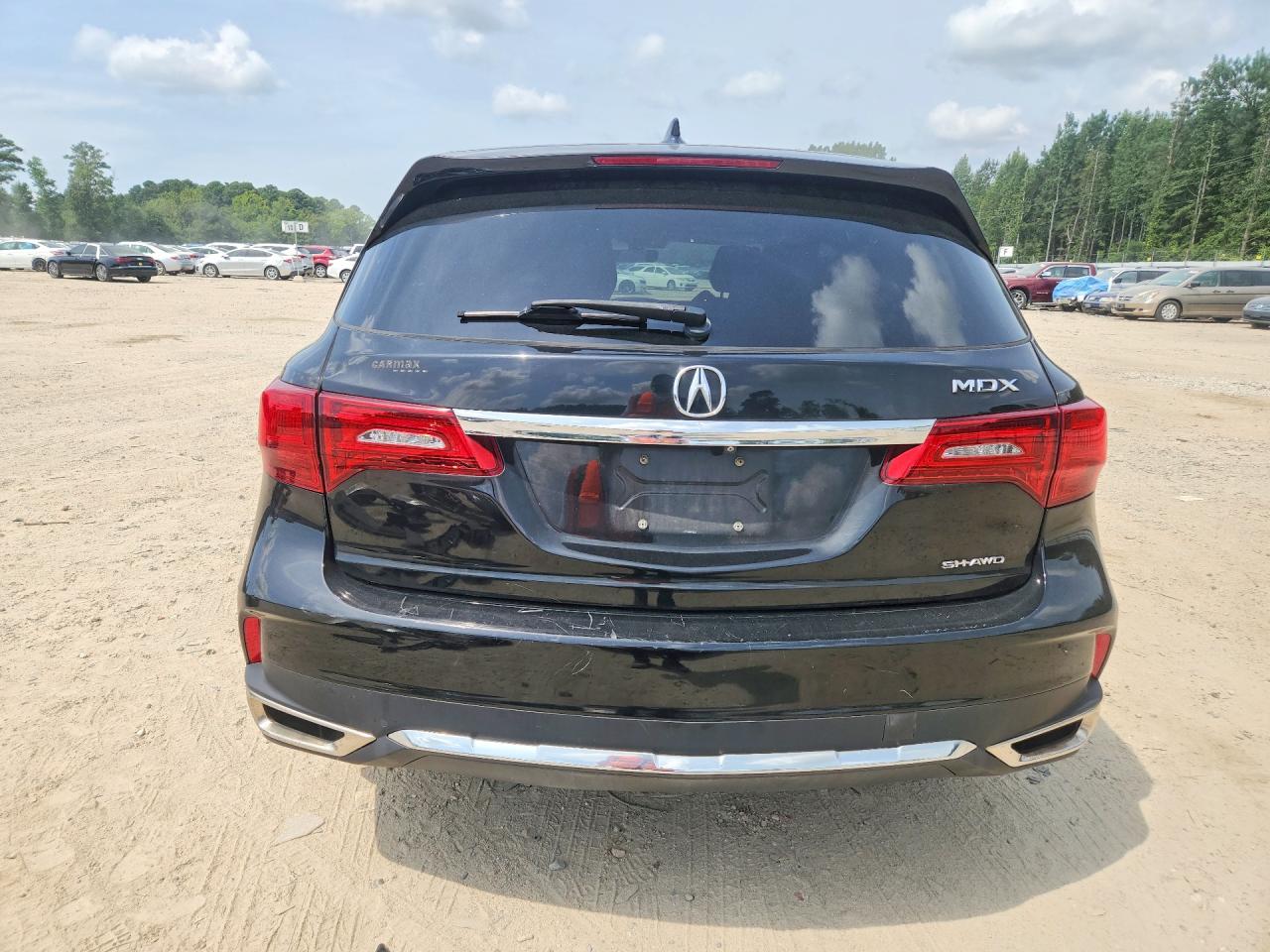2018 Acura Mdx Черный vin: 5J8YD4H39JL013408
