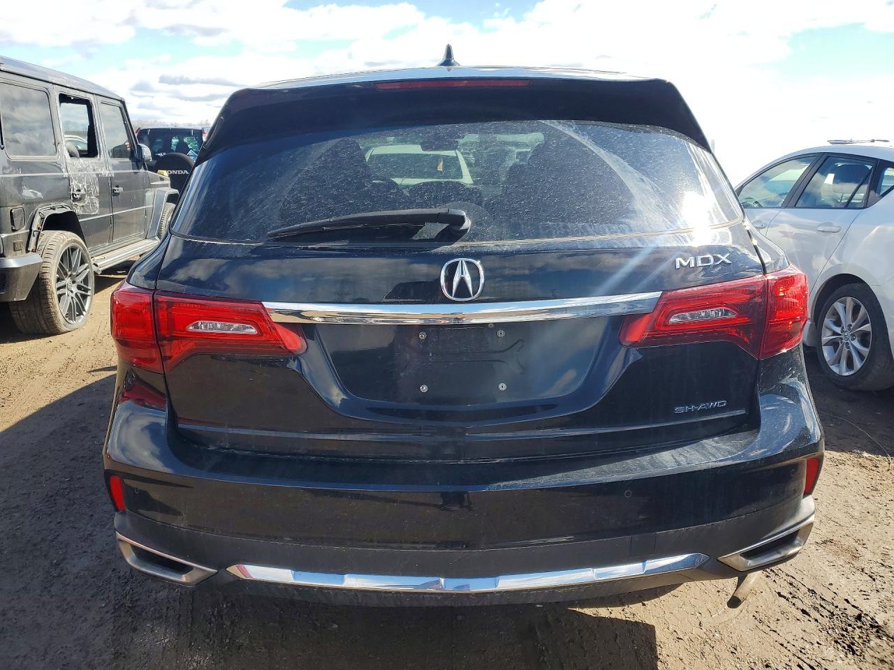2020 Acura Mdx Technology Black vin: 5J8YD4H50LL033373