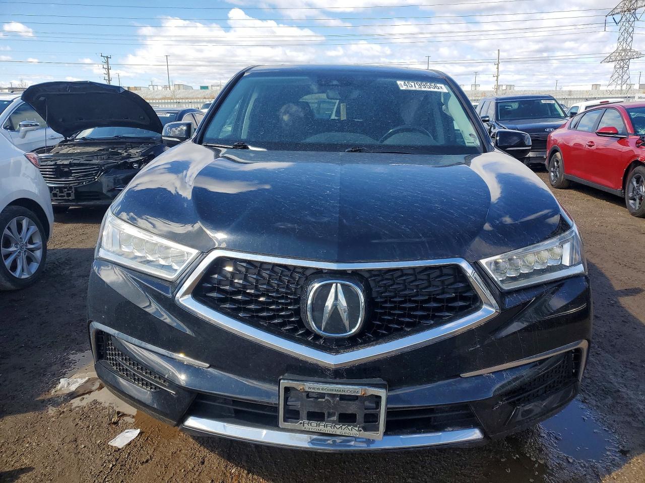 2020 Acura Mdx Technology Black vin: 5J8YD4H50LL033373