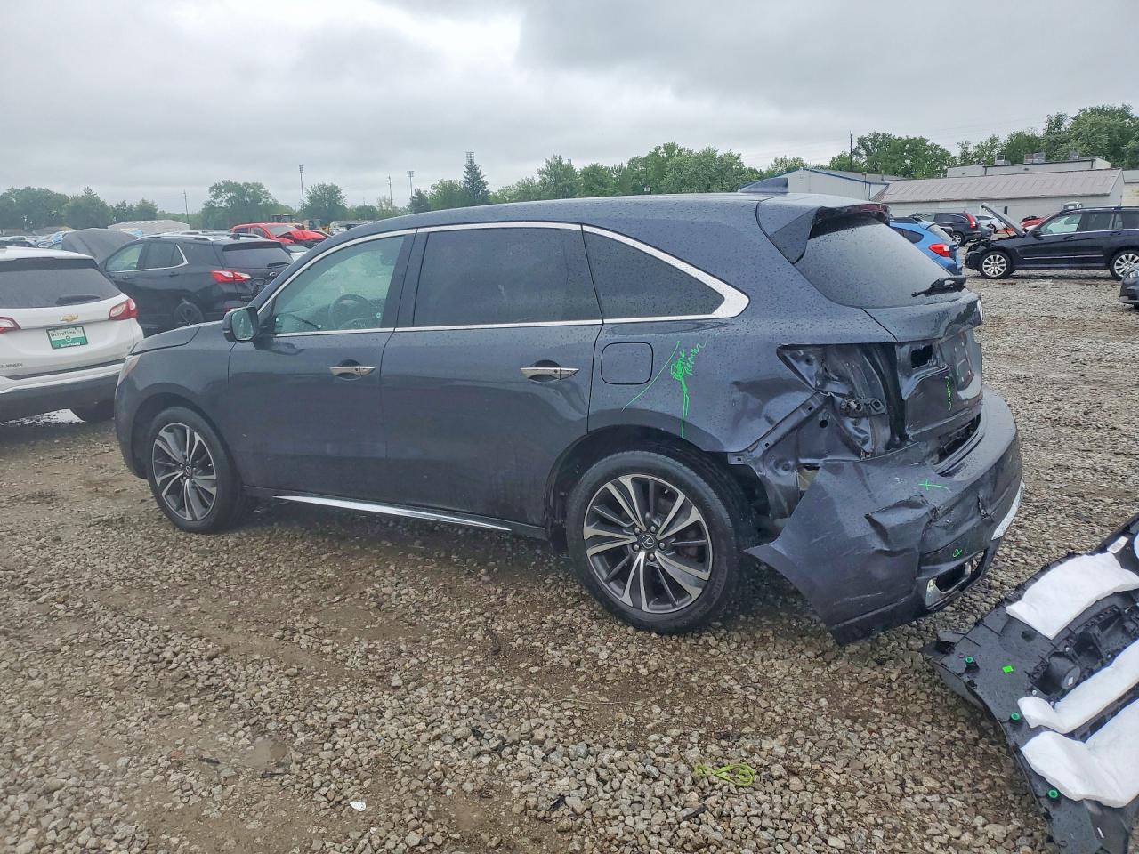 2020 Acura Mdx Technology Charcoal vin: 5J8YD4H51LL001676