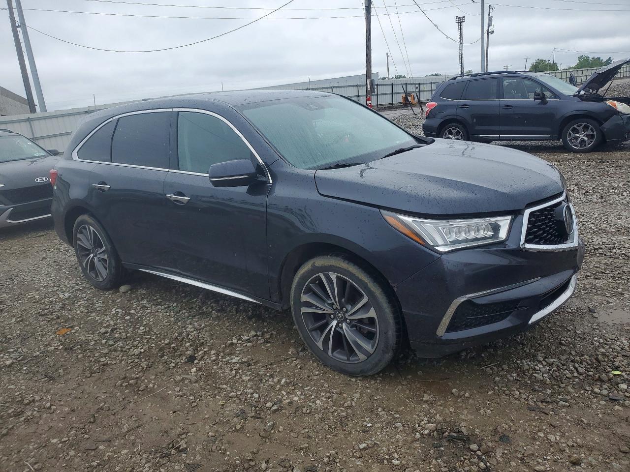 2020 Acura Mdx Technology Charcoal vin: 5J8YD4H51LL001676