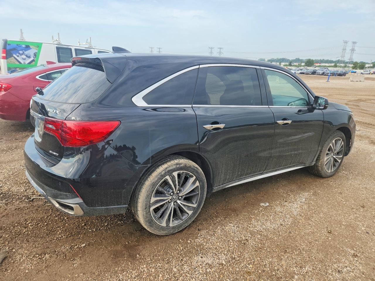 2020 Acura Mdx Technology Black vin: 5J8YD4H51LL038534