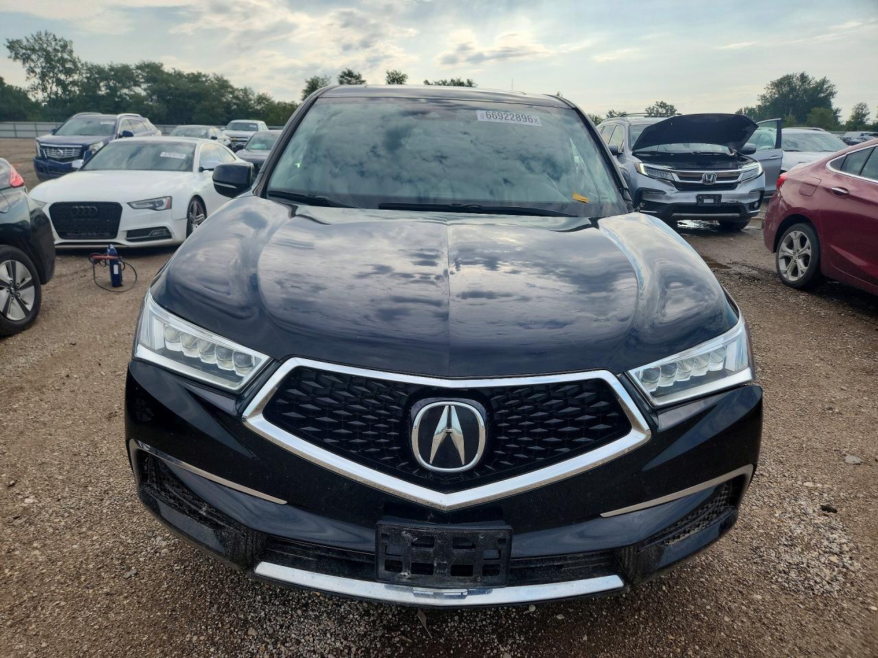2020 Acura Mdx Technology Black vin: 5J8YD4H51LL038534