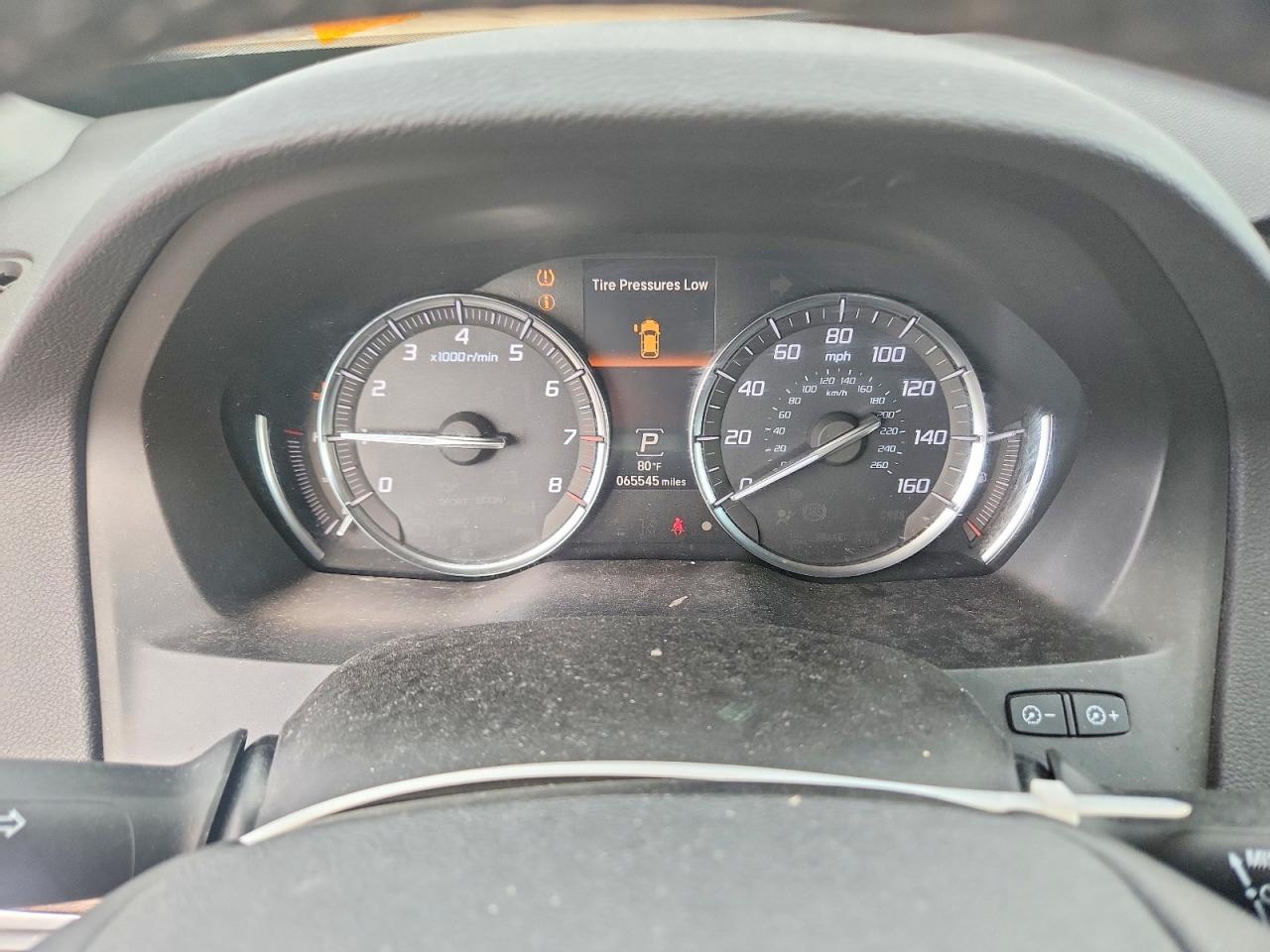2020 Acura Mdx Technology Black vin: 5J8YD4H51LL038534