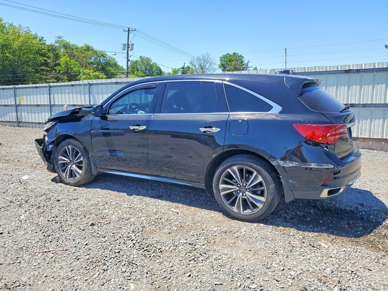 2020 Acura Mdx Technology Black vin: 5J8YD4H55LL025009