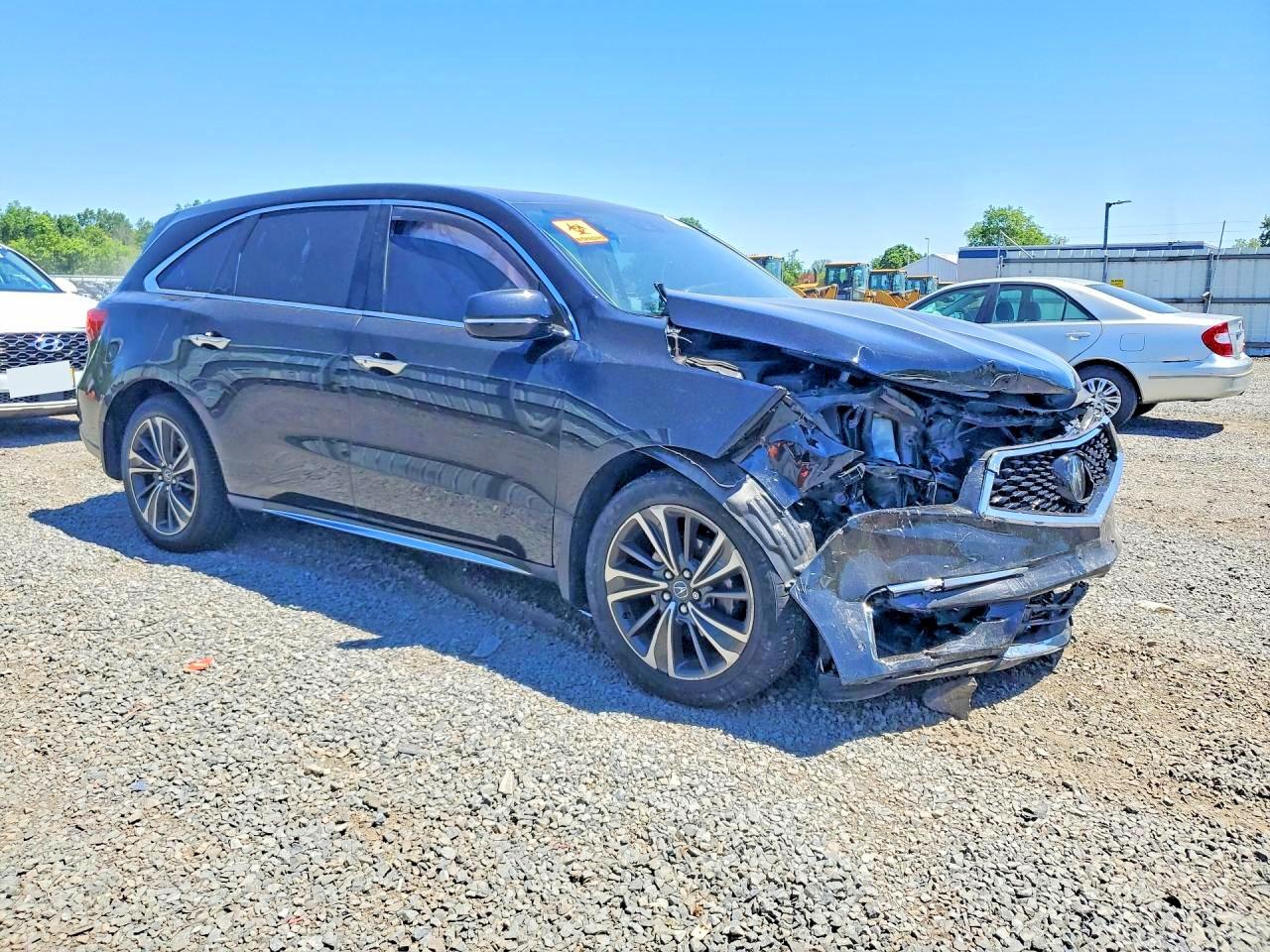 2020 Acura Mdx Technology Black vin: 5J8YD4H55LL025009