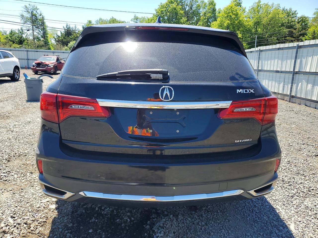 2020 Acura Mdx Technology Black vin: 5J8YD4H55LL025009