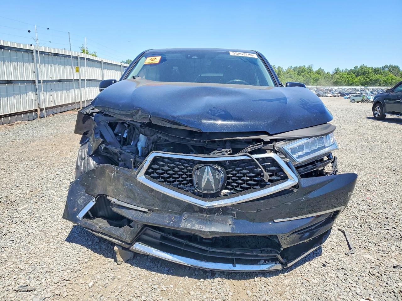 2020 Acura Mdx Technology Black vin: 5J8YD4H55LL025009