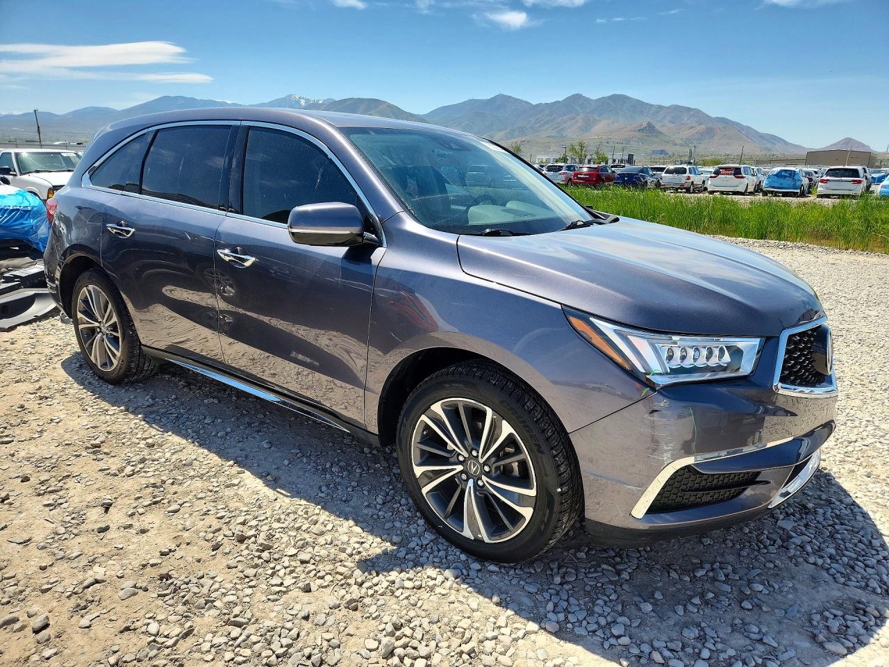 2020 Acura Mdx Technology Gray vin: 5J8YD4H55LL044613
