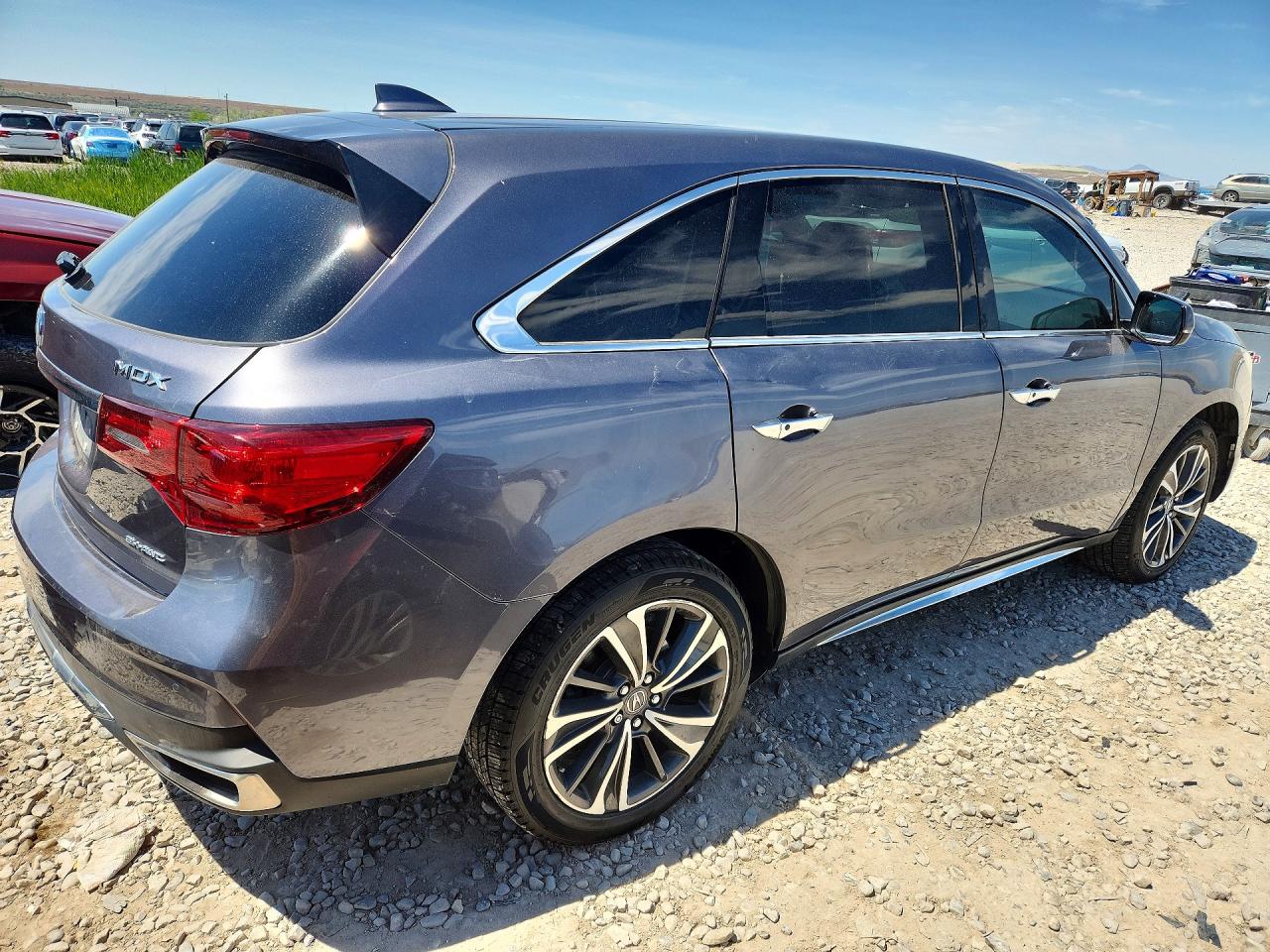 2020 Acura Mdx Technology Gray vin: 5J8YD4H55LL044613