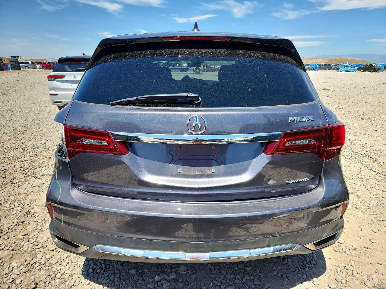 2020 Acura Mdx Technology Gray vin: 5J8YD4H55LL044613