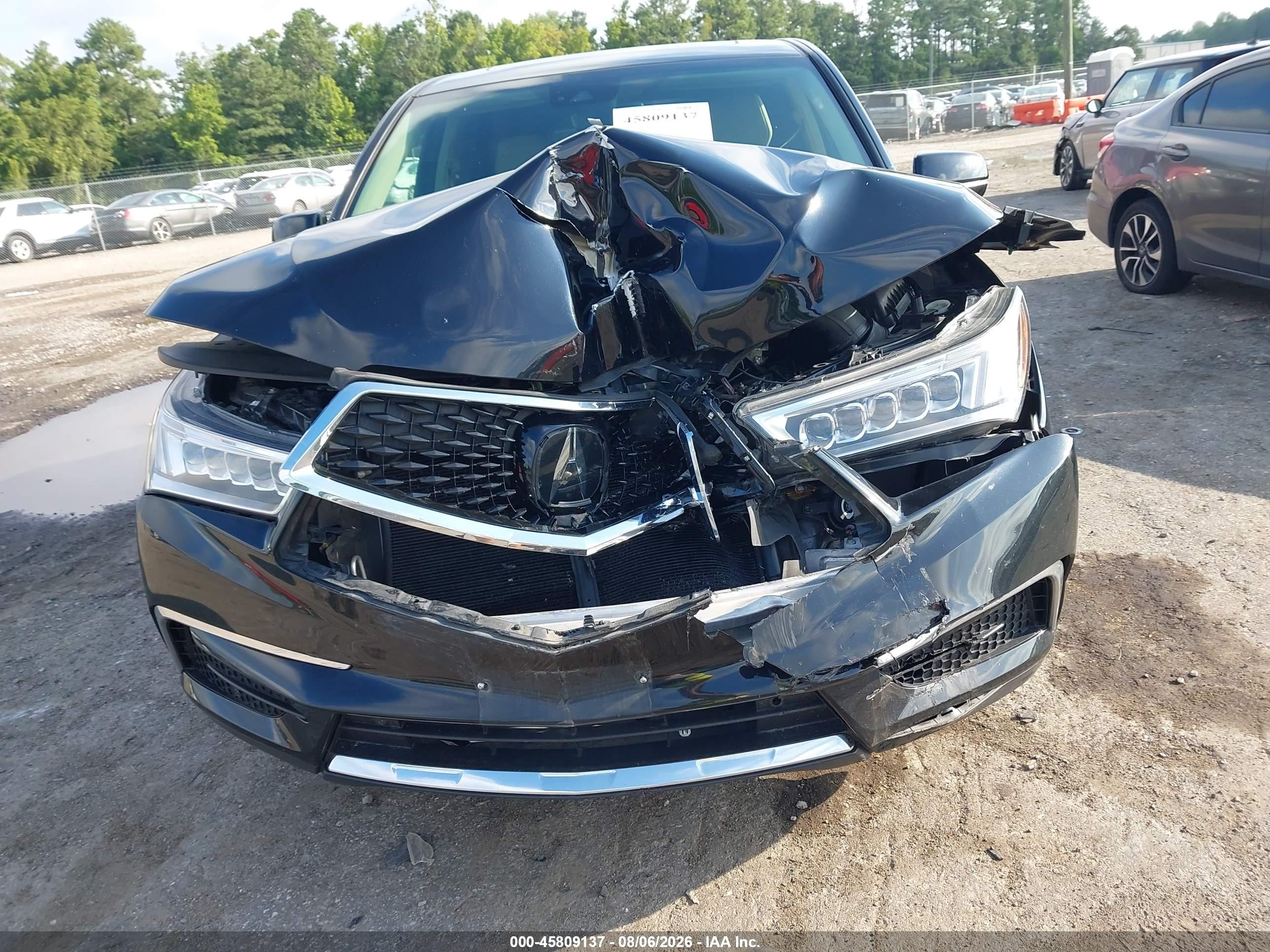 2020 Acura Mdx Technology Package Black vin: 5J8YD4H55LL056776